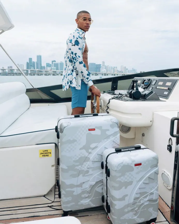 3AM LE BLANC SHARKNAUTICS HARDSHELL FULL-SIZE LUGGAGE