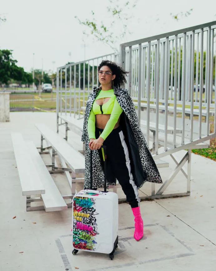 HALF GRAFF JETSETTER CARRY-ON LUGGAGE