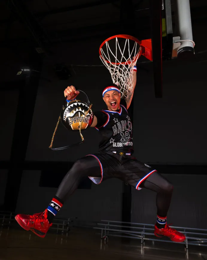 HARLEM GLOBETROTTERS BASKETBALL BAG