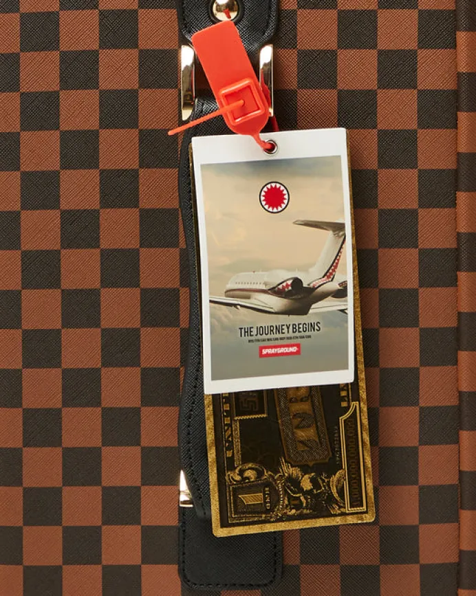 HENNY LOCK SHARKS IN PARIS JETSETTER CARRY-ON LUGGAGE