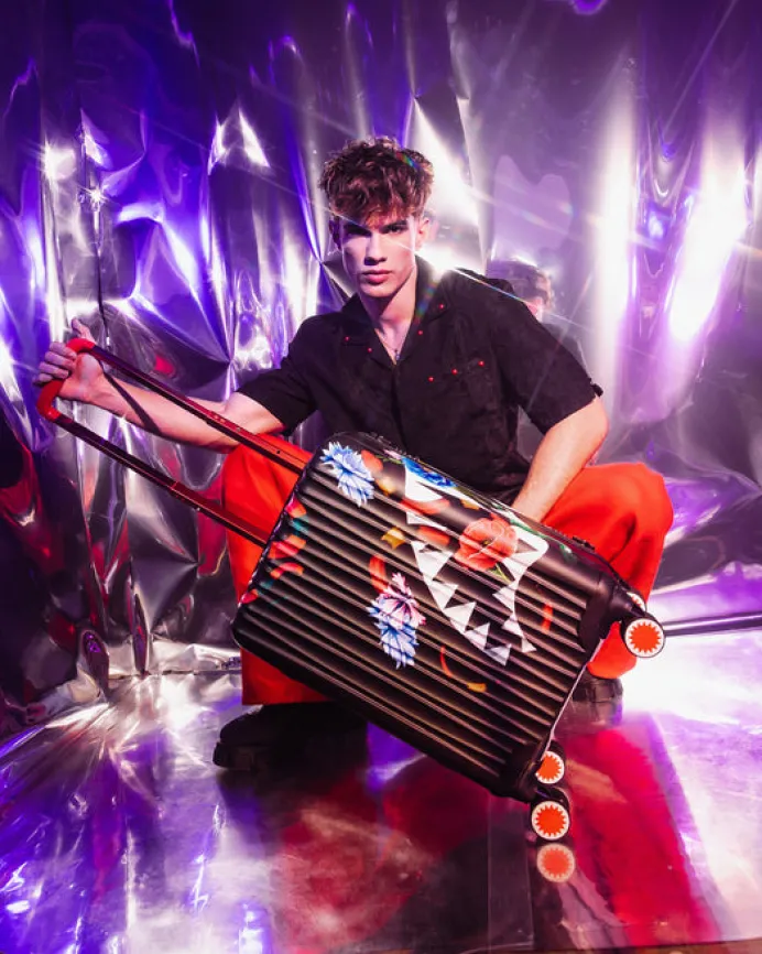 JARDIN D'EDEN HARDSHELL CARRY-ON LUGGAGE